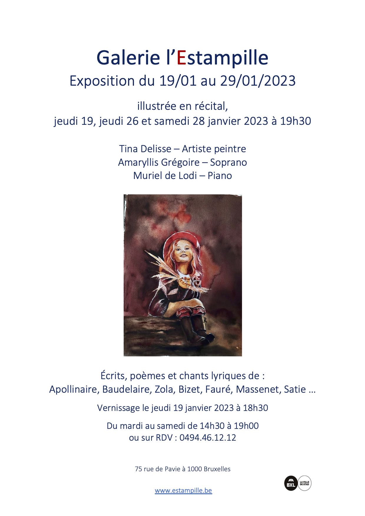 affiche tinamaryllis0123