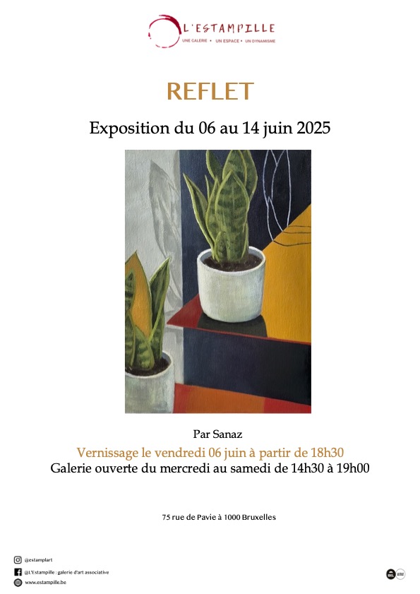 Affiche expo Sanaz